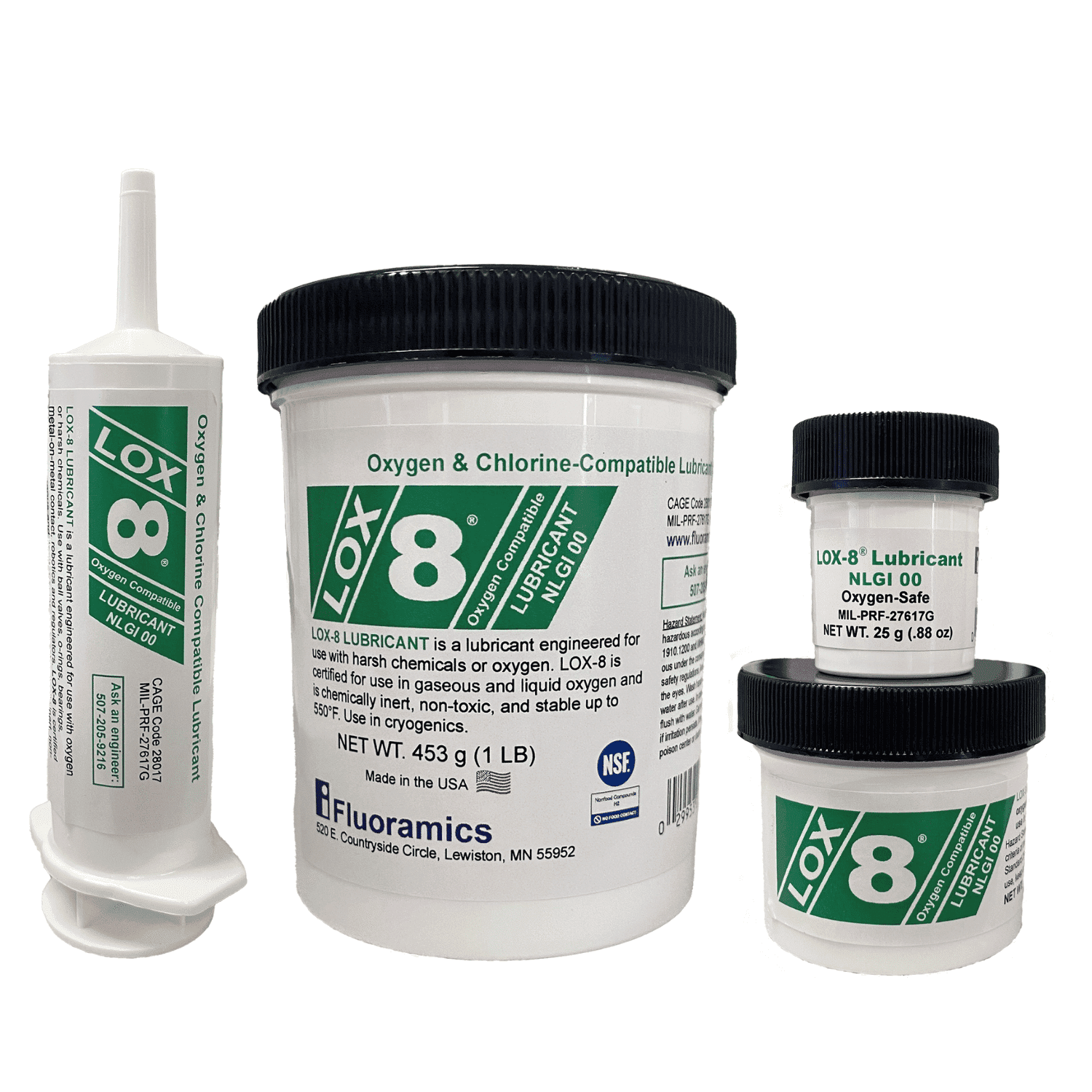 LOX-8 Lubricant NLGI00
