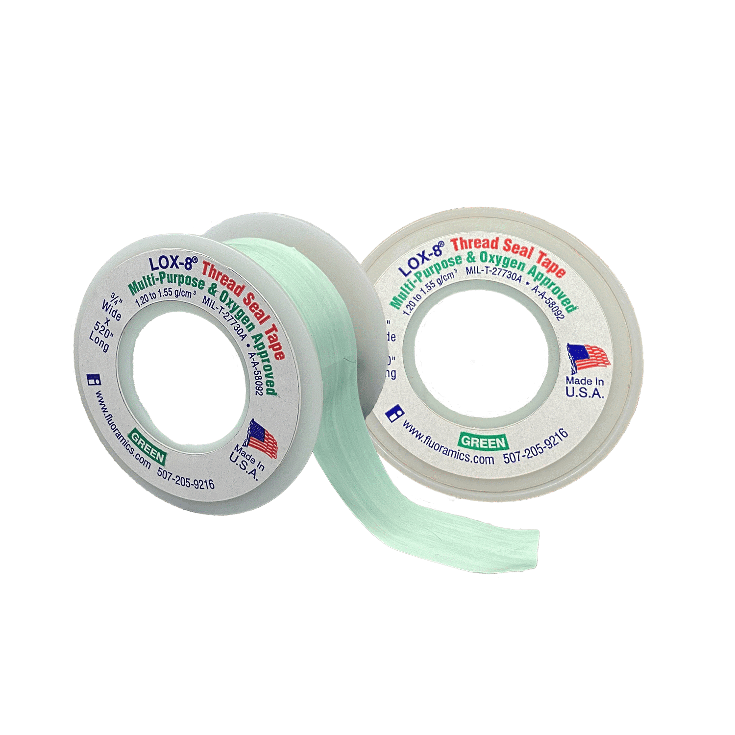Thread Seal Tape w Roll Out 6 - Fluoramics